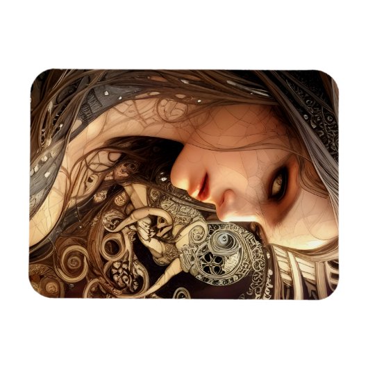 Goddess Flexible Foto Magnet (Horizontal)