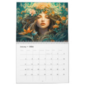 Goddess Flora – Nature’s Flowing Beauty Kalender (Jan 2026)