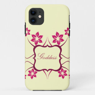 Goddess Floral CM iPhone 5 BT ID Case, Rosa 11 Hülle