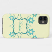 Goddess Floral iPhone 5 BT Fall, Aquamarin Case-Mate iPhone Hülle (Rückseite (Horizontal))