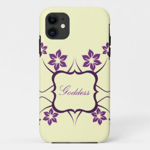 Goddess Floral iPhone 5 BT Fall, Lila Case-Mate iPhone Hülle