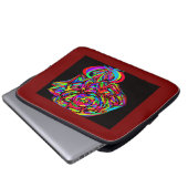 Goddess Flower Laptop Sleeve (Vorne Knopf)