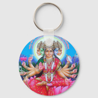 Goddess Gayatri Devi Schlüsselanhänger