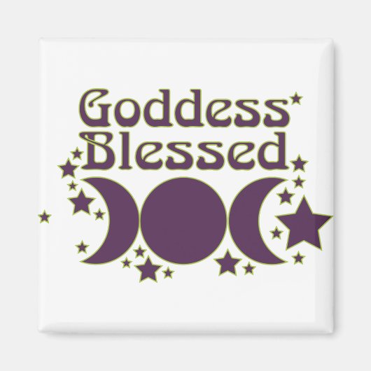 Goddess Gesegnete Magnete Magnet (Vorne)