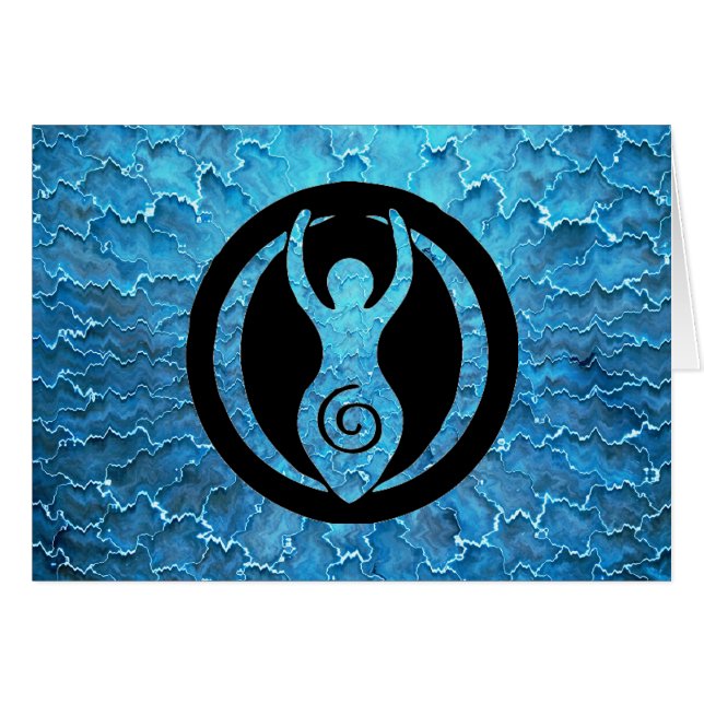 Goddess Greycard (Vorderseite (Horizontal))