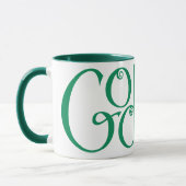 Goddess-grüne Tasse (Links)