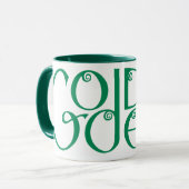 Goddess-grüne Tasse (Vorderseite Links)