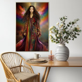 Goddess Iris Messenger of the Gods Rainbow Art Poster