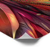 Goddess Iris Messenger of the Gods Rainbow Lila Poster (Ecke)