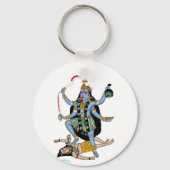 Goddess Kali Keychain Schlüsselanhänger (Vorderseite)