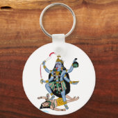 Goddess Kali Keychain Schlüsselanhänger (Vorderseite)