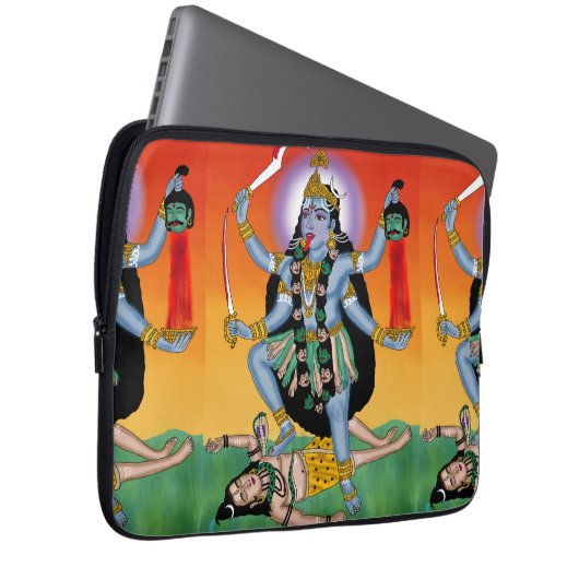 Goddess Kali Laptop Cover (Vorne Rechts)