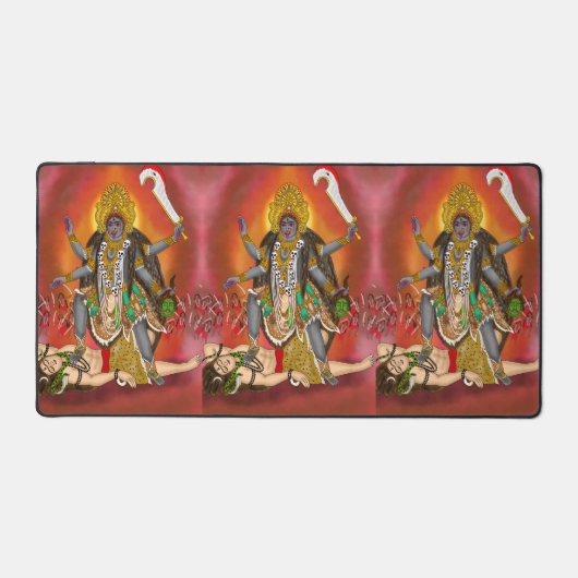 Goddess Kali Mouse Pad Schreibtischunterlage (Vorderseite)