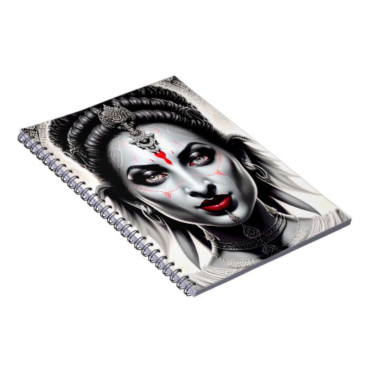 Goddess Kali Notebook Notizblock (Rechte Seite)