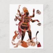 Goddess Kali Postkarte (Vorderseite)