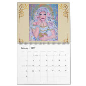 Goddess-Kunstwerk von Renee L. Lavoie Kalender (Feb 2027)