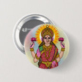 Goddess Lakshmi Button (Vorne & Hinten)