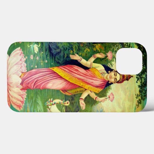 Goddeß Lakshmi Case-Mate iPhone Hülle (Rückseite (Horizontal))