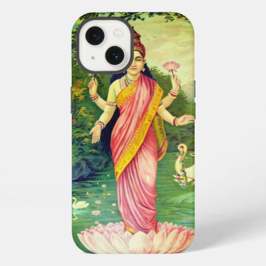 Goddeß Lakshmi iPhone Hülle (Rückseite)