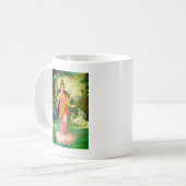 Goddeß Lakshmi Kaffeetasse (Vorderseite Links)