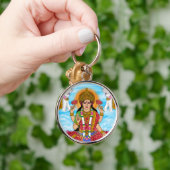 Goddess Lakshmi Keychain Schlüsselanhänger (Hand)
