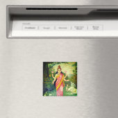 Goddeß Lakshmi Magnet (In Situ (Geschirrspüler))