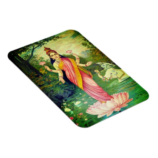 Goddess Lakshmi Magnet (Rechte Seite)
