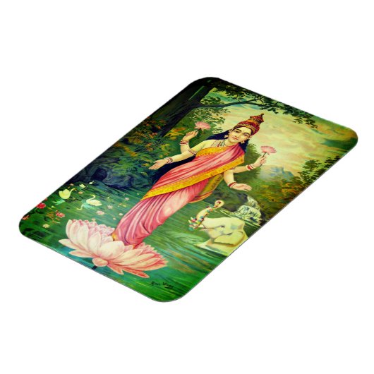 Goddess Lakshmi Magnet (Linke Seite)