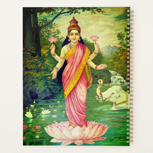 Goddeß Lakshmi Planer (Rückseite)