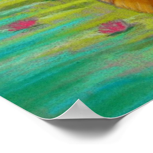 Goddess Lakshmi Poster (Ecke)