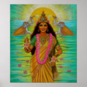Goddess Lakshmi Poster (Vorne)