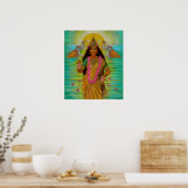 Goddess Lakshmi Poster (Küche)
