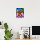 Goddess Lakshmi Poster (Heimbüro)