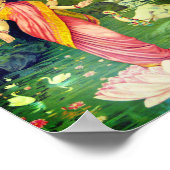 Goddeß Lakshmi Poster (Ecke)