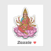 Goddess Lakshmi Sticker (Blatt)