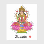 Goddess Lakshmi Sticker Pack (Blatt)