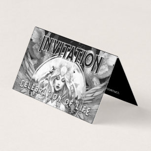 Goddess Life Celebration Birthday Einladung