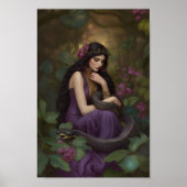 Goddess Lilith Die schlaue Königin Awakens Portrai Poster (Vorne)