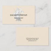 Goddess Luna Gold Visitenkarte (Vorne/Hinten)