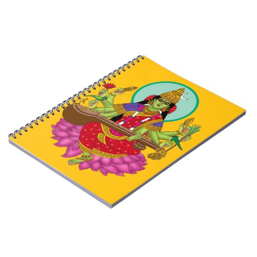 Goddess Matangi Notizblock (Linke Seite)