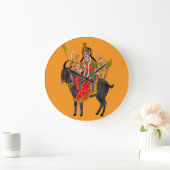 Goddess Meldi Wall Clock Große Wanduhr (Zuhause)