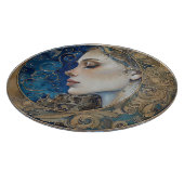 Goddess Moon Schneidebrett (Ecke)