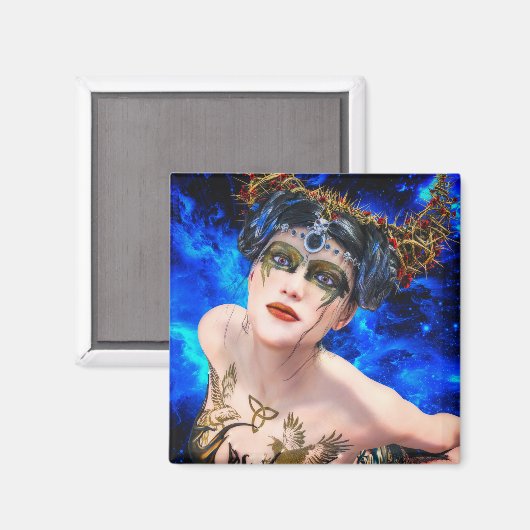 Goddess Morghanna Magnet (Vorderseite/Rückseite)
