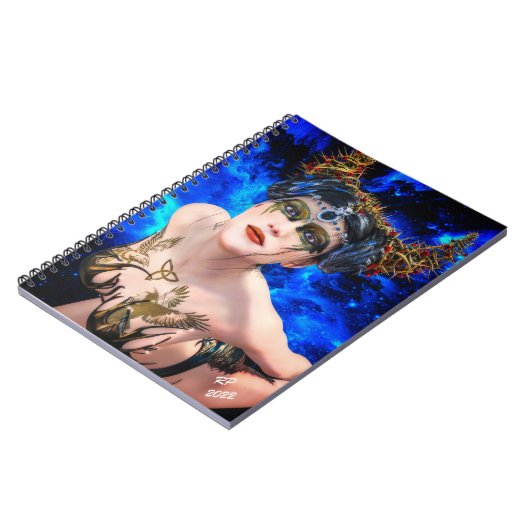 Goddess Morghanna-Notebook Notizblock (Linke Seite)