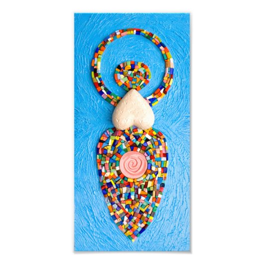 Goddess Mosaic Fotodruck (Vorne)