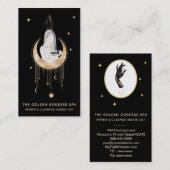 *~* Goddess Mystic Moon Water Urgestars Hand Visitenkarte (Vorne/Hinten)