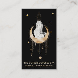 *~* Goddess Mystic Moon Water Urgestars Hand Visitenkarte