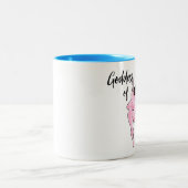 "Goddess of Curves" Zweifarbige Tasse (Mittel)