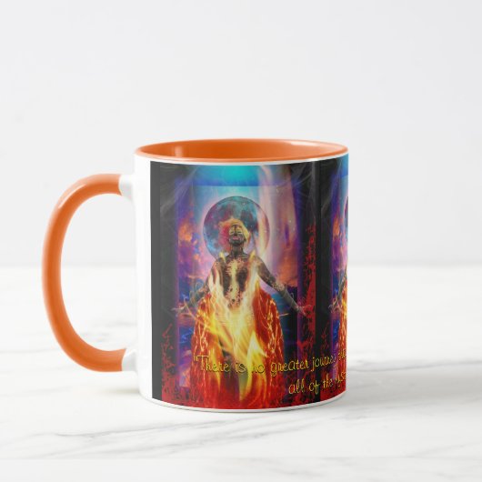 GODDESS OF FIRE PELE COFFEE MUG TASSE (Links)