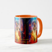 GODDESS OF FIRE PELE COFFEE MUG TASSE (VorderseiteRechts)